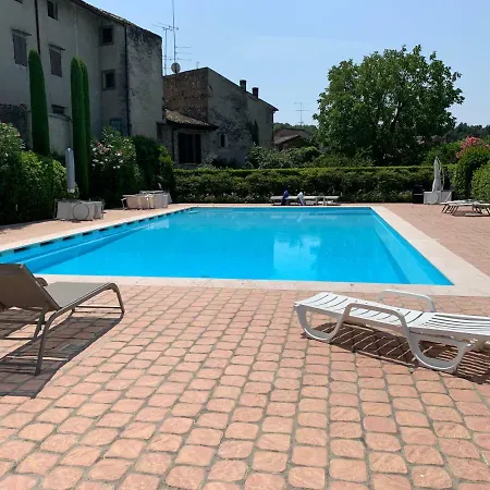 شقة Borghetto, Mini-loft Di Charme Con Giardino E Piscina Borghetto (Verona)